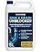 Tanness 5 Litre Drain Unblocker - Heavy Duty Sink & Drain Cleaner for Plug Holes, Toilets, Showers & Pipes - Powerful Toilet & Sink Unblocker for Home, Office, Garage & Shops - Cleaning Supplies