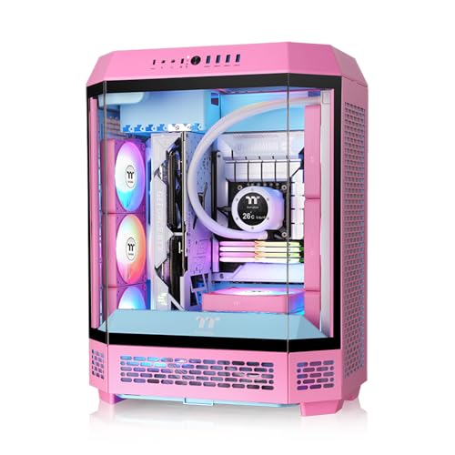 Image of Thermaltake CT120 EX ARGB Sync PC Cooling Fan 3 Pack, PWM 500~2000 RPM, 5V Motherboard Sync, 16.8 Million Colors 9 LEDs, MagForce 2.0 Connectors, Hydraulic Bearing, Bubble Pink, CL-F219-PL12PK-A