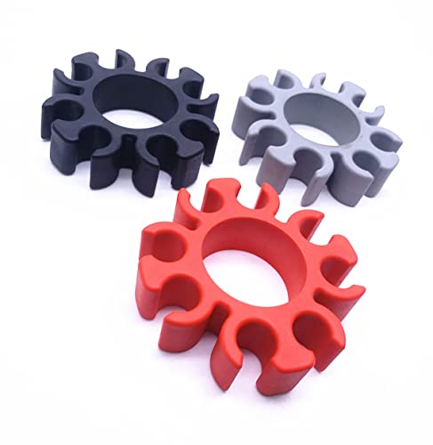 image for Jiayouy Silicone E Drum Stick Holder Clip Holds up to 4 Pairs Drumstic