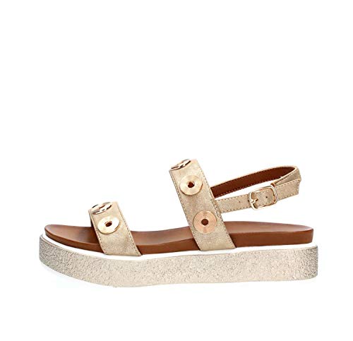 Cafe Noir Sandalo Due Fasce Accessorio Occhielli