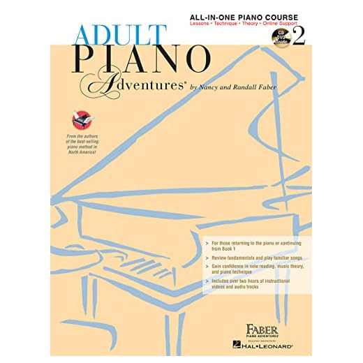Piano Adventures Adult Piano – Book 2 | Klaviermethode für Fortgeschrittene für Erwachsene, Noten für Wiedereinsteiger | All-in-One-Lehrbuch mit ... Piano Course, All-in-one Lesson Book 2