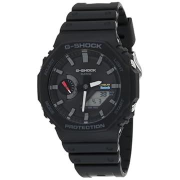 Casio G-Shock, relógio analógico-digital masculino, preto, pulseira, Cinza e preto, 1, Alça