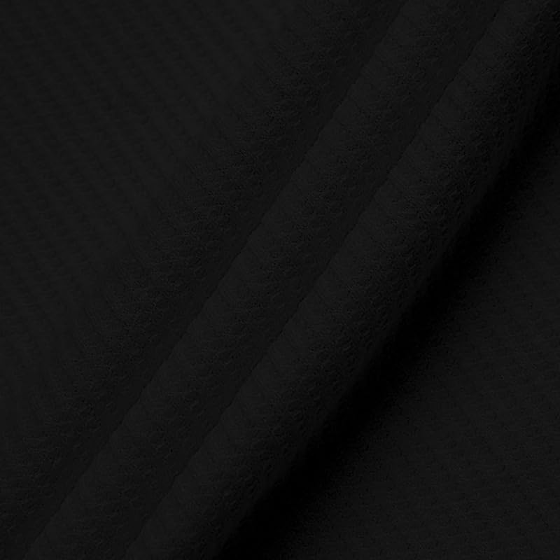 Men's Waffle Polo Shirt - Spring Autumn Long Sleeve 1/4 Button Casual Shirt for Vacation Everyday Wear - Image 5