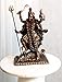 Ebros Gift Hindu Devi Goddess of Time Death and Doomsday Kali Bhavatārini Shakti Trampling Over Lord Shiva Body Statue Hinduism Altar Decorative Figurine in Hand Painted Resin Finish