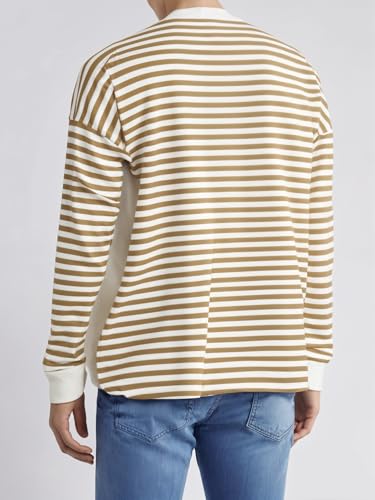 Image of VIMAL JONNEY Men Striped T-Shirt || T-Shirt for Men || Full Sleeve T Shirt || T-Shirt-VIMAL640620