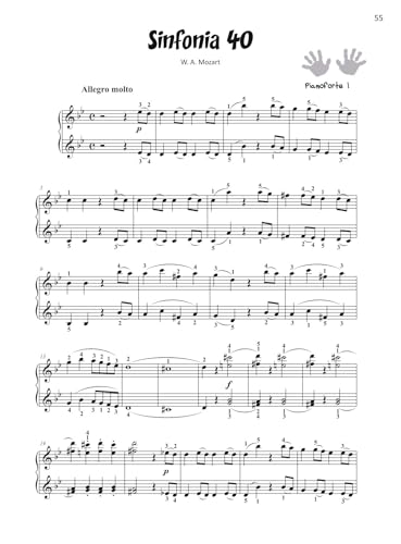 Un'orchestra In 4 Mani. 10 Brani Celebri Per Pianoforte A 4 Mani. Partitura Per Pianoforte. Con Cd-Audio - 6
