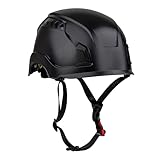 PIP Traverse Non-Vented, Industrial Climbing Helmet with MIPS Technology, ABS Shell, EPS Foam Impact Liner, HDPE Suspension, 4-Point Chin Strap, ANSI II, Black (280-HP1491RM-11)