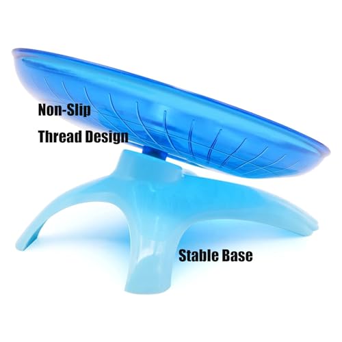Silent Hamster Running Wheel, Flying Saucer for Gerbils, Mice & Other Small Pets - Image 5