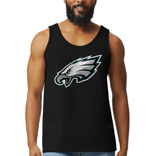 Camiseta sin mangas NFL con logotipo desgastado de Philadelphia Eagles