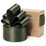 VIELSEITIGE VERWENDUNG: Dieses biegsame Glitzersatinband ist eine gute Wahl für Dekorationen und Verpackungen bei alltäglichen Anlässen und besonderen Ereignissen. Es eignet sich zum Verzieren von Weihnachtsbäumen, zum Verschönern von Blumensträußen und als Bastelmaterial