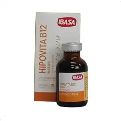 Hipovita B12 Ibasa 20ml - Vitamina Injetável