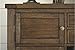 Signature Design by Ashley Moriville Rustic Dining Room Buffet with 4 Cabinets & Display Shelf, Brown