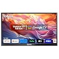 SYLVOX Outdoor TV, 43 inch Full Sun Smart Outdoor TV, Weatherproof TV 2000 Nits High Brightness IP55 Waterproof, Google TV for Outside WiFi Bluetooth Google Assistant Chromecast (Pool Pro 2.0)