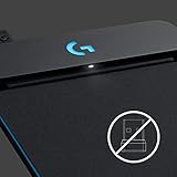 Logitech G POWERPLAY Alfombrilla de Carga Inal mbrica Alfombrilla de Rat n para Gaming R gida y de Tela Compatible con G502 LIGHTSPEED G PRO Wireless SUPERLIGHT G903 G703