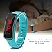 Imagen de Sonew Relojes Deportivos Reloj de Pulsera led de Silicona Calendario de Tiempo Pulsera Pulsera Digital para Hombres de Las Mujeres Impermeable a Largo Tiempo de suspensión Ligero