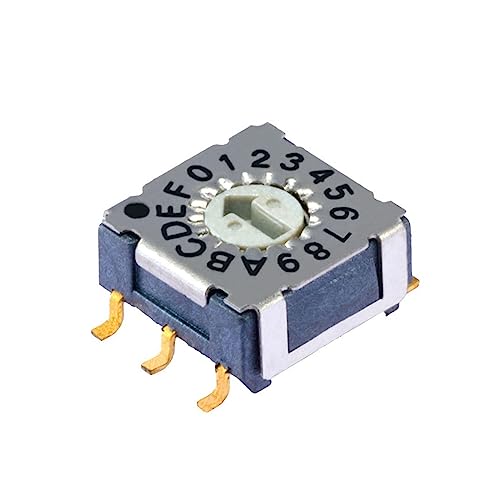 Commutateur de codage rotatif étanche résistant aux pannes d'humidité SMD 7x7