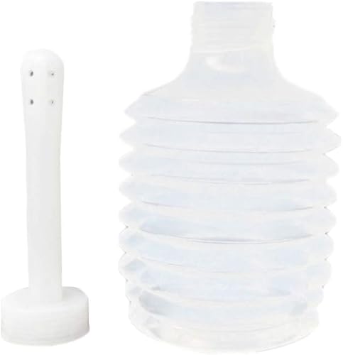 EXCEART 10pcs Desechables Enema Douche Aplicador para Mujeres Enema Bulbo Jeringa Limpiador Vaginal Enema Limpiador Duche Vaginal (Transparente)