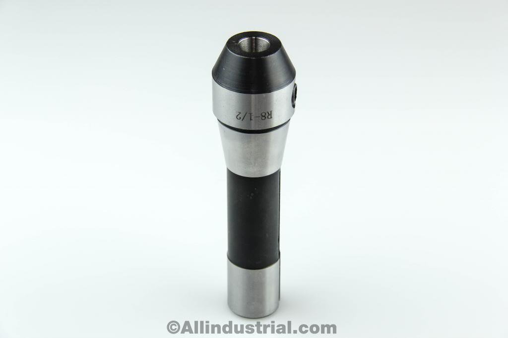 6 PC R8 END MILL HOLDER SET 1/4", 3/8, 1/2", 5/8, 3/4, 1" ADAPTER FOR BRIDGEPORT
