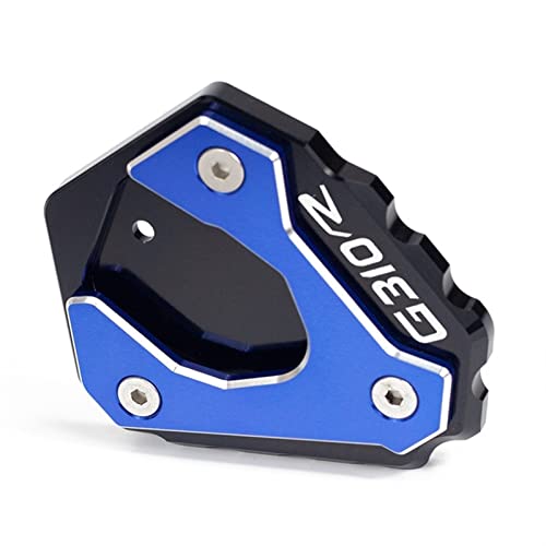 Extension béquille BMW G310R en aluminium CNC anodisé finition premium