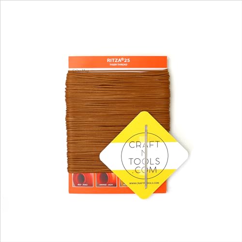 Hilo Ritza 25 Tiger 0.6mm encerado para cuero miniatura 3