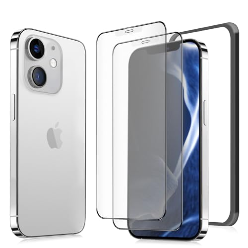 MINIKA �y�A���`�O���A�t�B�����z iPhone 12 / iPhone 12 Pro �p�� �ی�t�B���� ���炳�� ��Phone 12Pro �K���X�t�B���� �A���`�O���A ���˖h�~ �A�C�t�H�� 12 / 12�v�� �t�B���� �T���T�� �w��h�~ �S�ʕ�