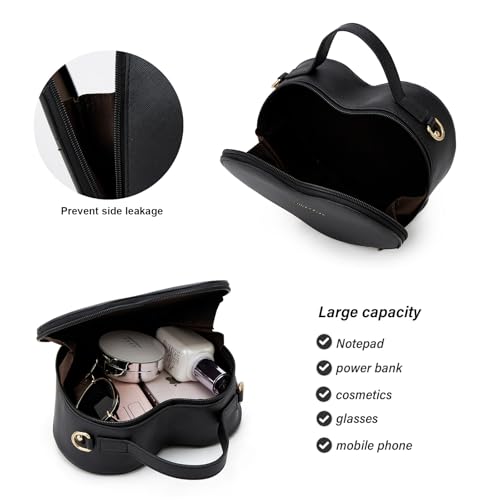 Image of Crossbody Purse for Women Small Crossbody Bags Trendy Vegan Leather with Adjustable Shoulder Straps Gift for Mother Wife Mom