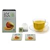 JAF TEA - Mango Green Tea - 6 Boxes, 120 Tea Bags (20 each), Hot or Iced Tea