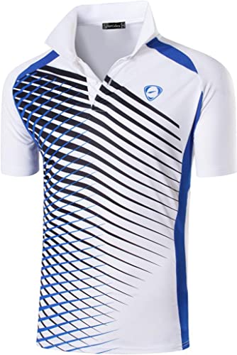 3 Pack Men's Golf Shirt Short Sleeve Quick Dry Sport Polo Tee Shirt T-Shirts Tshirt Tops Tennis Pickleball Badmintion LSL1954