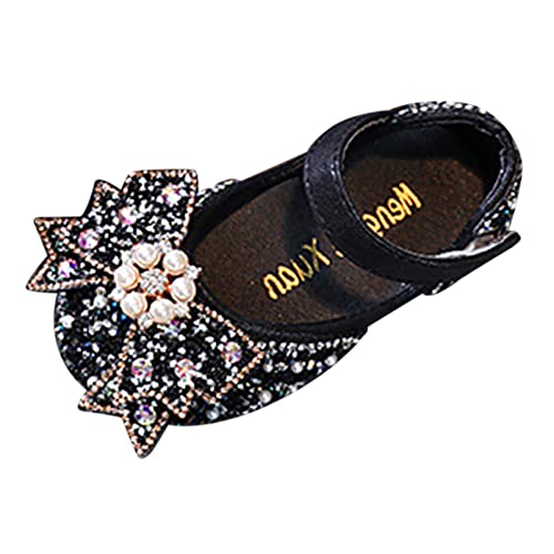 Girl Size 1 Boots Summer Children Dance Shoes Girls Dress Performance Princess Shoes Light Breathable Sequins Pearl Bow