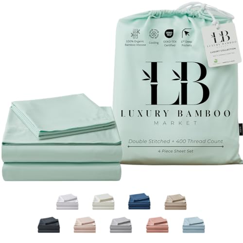 Luxury Bamboo Market | King Size Bed Sheet Set |