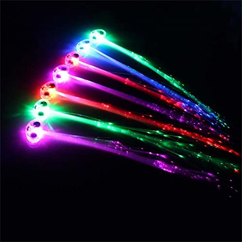1/3/5Pc Led Lights Hair Clips, Light-Up Fiber Optic Hair Barrettes Flash Hairpin For Bar Dancing Party Halloween Christmas #TOP4