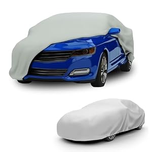 Budge Lite Car Cover, Breathable Dustproof Cover, Fits Sedans up to 264"
