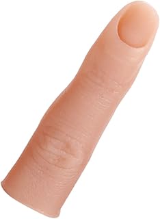 シリコン製 シミュレーションフィンガー 練習用 ネイルアート用品 マニキュアつけ指 ネイルビューティー小道具 トレーニング用ツール