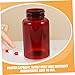 FRCOLOR 16pcs Plastic Medicine Bottles Lids Bulk Empty Pill Containers for Organizing Medications