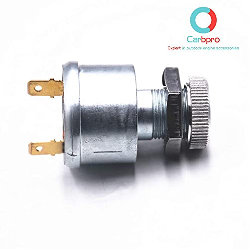 Carbpro For Golf Cart Key Switch For Ezgo For Golf Cart Ignition Switch 17421G1, 2 Prong 4 Key Free Terminals & Carabiner #TOP7