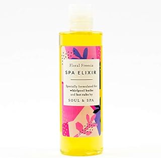Floral Freesia Spa Elixir - Low Foam Bath Foam for Hot Tub & Whirlpool Bath