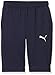 Puma - Liga Training 3/4 Pants Jr - Pantalon 3/4 - Mixte Enfant - Bleu (Peacoat/puma white), 14 ans (Taille Fabricant: 164)