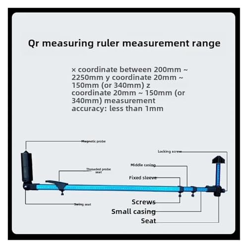 Instrument de mesure de châssis d'automobile de haute précision 2D