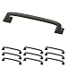 Franklin Brass P29613K-SI-B Soft Iron 4-Inch Lombard Kitchen or Furniture Cabinet Hardware Drawer Handle Pull, 10 pack