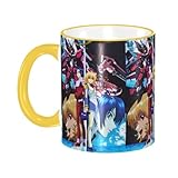 機動戦士ガンダム 保温 大容量 おしゃれ マグカップ かわいい コーヒーカップ ティーカップ 330ml 陶器製 食器、カップ ギフト プレゼント オフィスや家庭に最適 Yellow