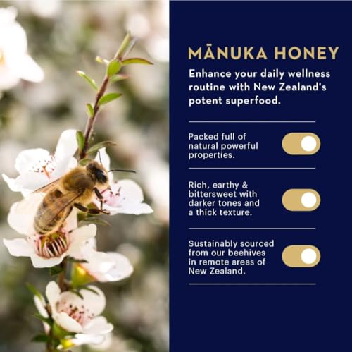 Image of Manuka Health Manuka Honey Cough Drops - 58 Natural Lemon & Ginger Flavored Throat Lozenges Infused with Raw Manuka Honey and Vitamin C for Immune Support