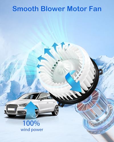 Image of 700309 HVAC AC Heater Blower Motor Fan Front Replacement Compatible with Chevrolet Sonic 2012-2020 /Trax 2013-2022, for Buick Encore 2013-2022