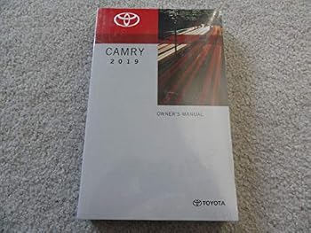 Paperback New Factory Sealed 2019 Toyota Camry Owners Manual Book
