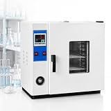 Vhewq Constant Temperature Blast Drying Oven for Laboratory/Industrial, Laboratory Vacuum Drying, 16L Stainless Steel Liner Precise Temperature Control, for Baking and Drying Applications