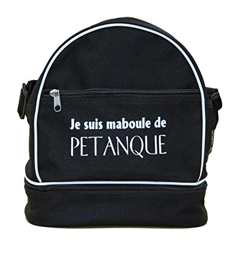 Sac bandoulière pétanque Maboule housse triplette rangement boules