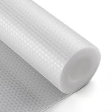 Bloss Plastic Shelf and Drawer Liner Waterproof Non Adhesive Cupboard Liner for Kitchen, Bathroom, C