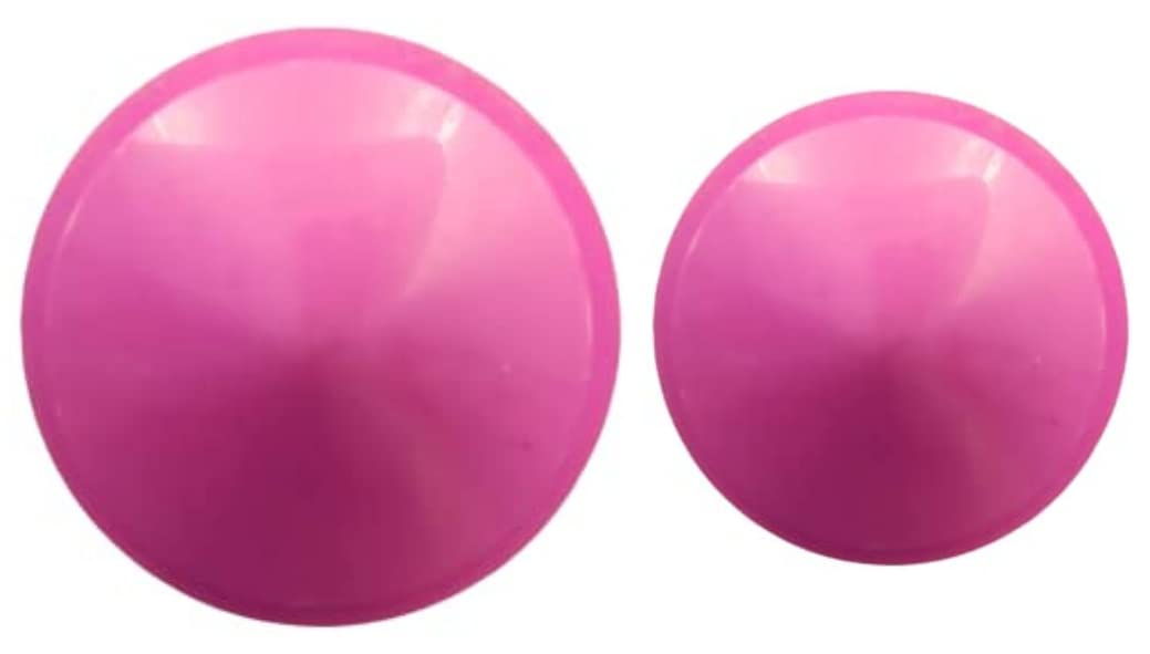 ani accessories Round Pink Pointed Shank Button (Pack of 16) 8 Big and 8 Small Pack for Clothes Double Breasted Coat Blazer Suit Bandhgala Sherwani and Indian Dresses Sports Coat-picture-32