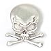 Hot Leathers Skull and Crossbones Pin