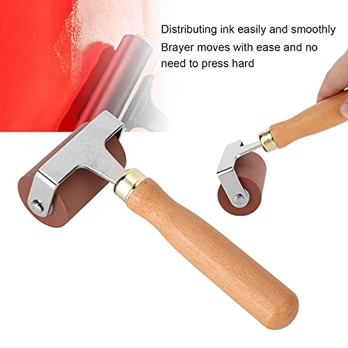 Goshyda Brayer, Soft Flexible Durable Elastic Rubber Roller, to Finish Printing,Stamping Smoothly and Cleanly - Image 3