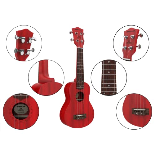 Monkey Loop Stone Red Ukelele Soprano